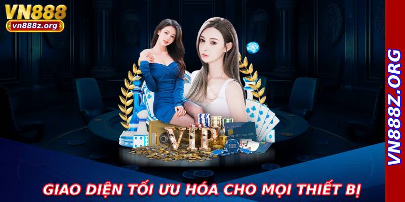 Giao diện tối ưu hóa cho mọi thiết bị